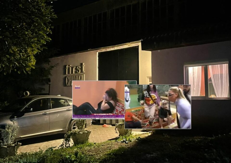 pas-dhunes-se-shfaqur,-policia-shkon-te-televizioni-“first-chanel”