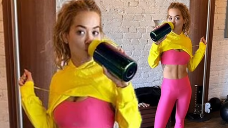 e-perkushtuar-ndaj-linjave-trupore,-rita-ora-shfaqet-joshese-nga-palestra