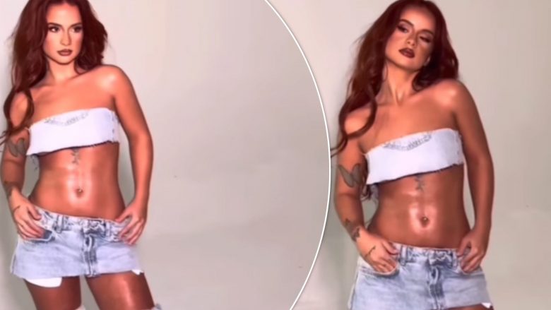 rina-balaj-publikon-video-joshese,-thekson-format-trupore