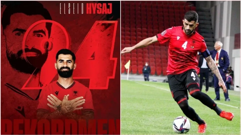 elseid-hysaj-kalon-edhe-lorik-canen,-lojtari-me-me-shume-paraqitje-ne-historine-e-shqiperise