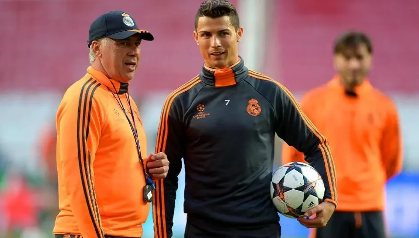 ancelotti:-jam-i-sigurt-qe-cristiano-ronaldo-do-t’i-arrije-1-mije-gola,-pres-te-festojme-bashke