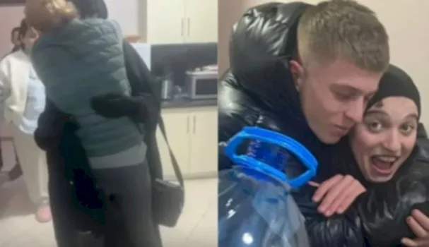 shpetoi-nga-kampet-e-sirise,-perqafimi-i-pare-i-eva-dumanit-me-nenen-dhe-vellain-ne-shqiperi